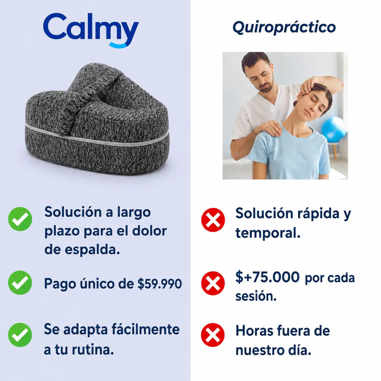 Almohada MemoryFoam - Calmy®
